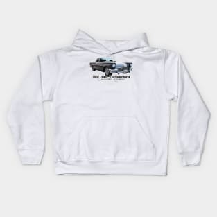 1957 Ford Thunderbird Convertible Roadster Kids Hoodie